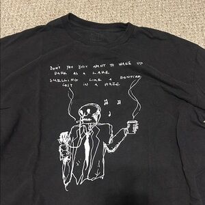 Men's Black Graphic Crewneck Shirt - Hozier merch